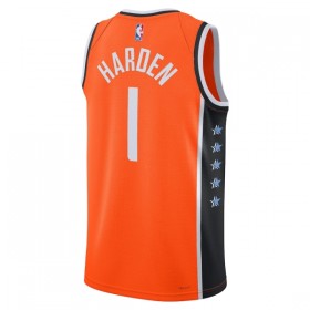 Dres Los Angeles Clippers James Harden Nike 2025-26 City Edition Naranča Swingman